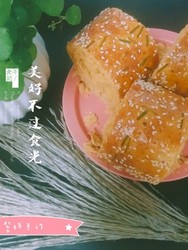 肉松香葱面包卷