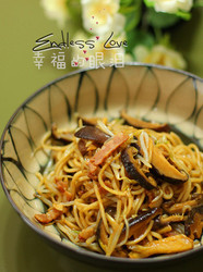 姜汁香菇炒面