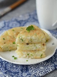 米饭鸡蛋饼