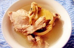 蛏干炖鸡