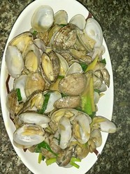 葱姜炒花甲