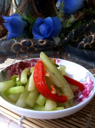 辣炒白菜苔