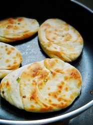 葱香油酥烧饼