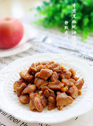 香煎黑椒蚝油鸡腿