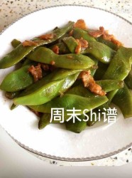 东北油豆角烧肉