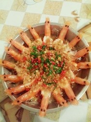 蒜蓉粉丝开边虾