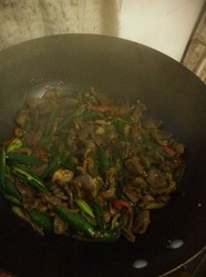 爆炒鸭胗