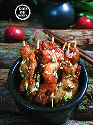 称霸夏日夜宵茴香孜然牙签牛肉