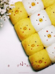 亲子小丑鸡面包