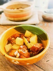 砂锅土豆焖鸡