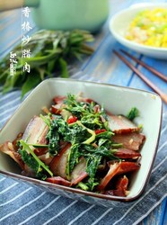 香椿炒腊肉