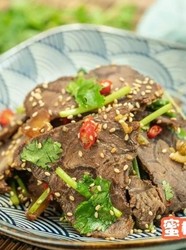 凉拌卤牛肉