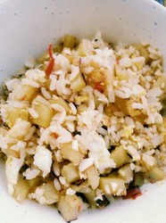 土豆炒饭
