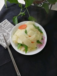 青椒胡萝卜炒地瓜
