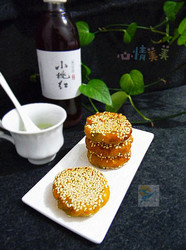 芝麻南瓜饼