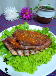 香辣孜然烤排骨
