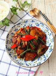 酱烧茄子长豆角