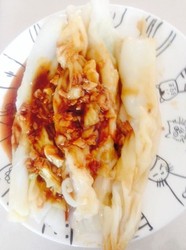 猪肉白菜肠粉