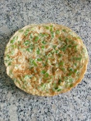 蛋清尖椒鸡蛋饼