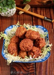 油炸肉丸子