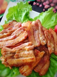 香煎蜜汁五花肉