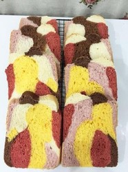 纯天然五彩斑斓吐司