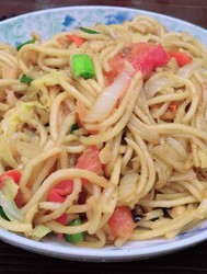 DIY鸡肉炒面