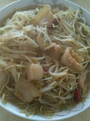 炝炒绿豆芽