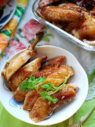 香酥烤鸡