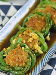 豇豆酿肉