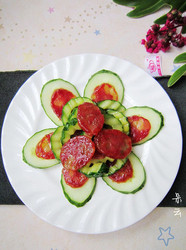 黄瓜炒腊肠