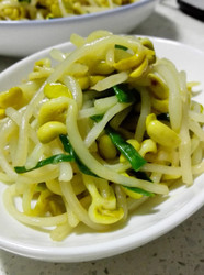 清炒黄豆芽
