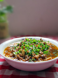 肉末金针菇