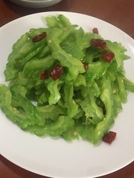 清炒苦瓜