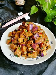 茄丁肉末