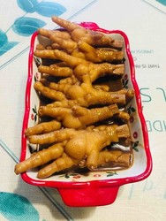 无油红烧鸡爪
