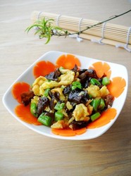 芸豆炒鸡蛋