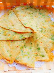 小白菜豆渣煎饼