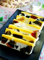 黄金三色蛋羹