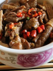 笋子烧鸡