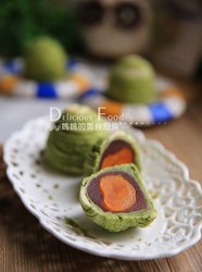 抹茶蛋黄酥