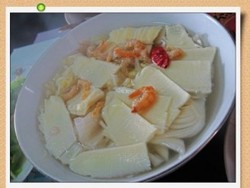 冬笋虾米腌菜汤
