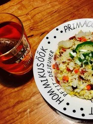 黄油培根蔬菜蛋炒饭