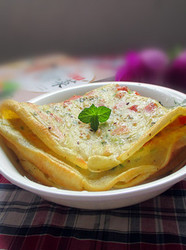 火腿葱花饼
