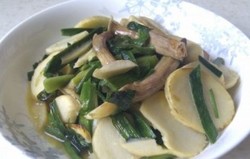茨菰炒大蒜