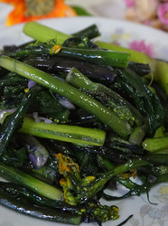 蒜蓉红菜苔