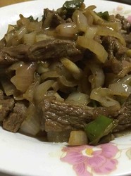 洋葱爆牛肉