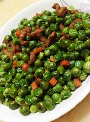 豌豆炒肉丝