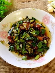 青蒜炒腊肉