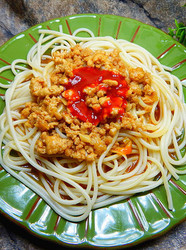 肉末意大利面